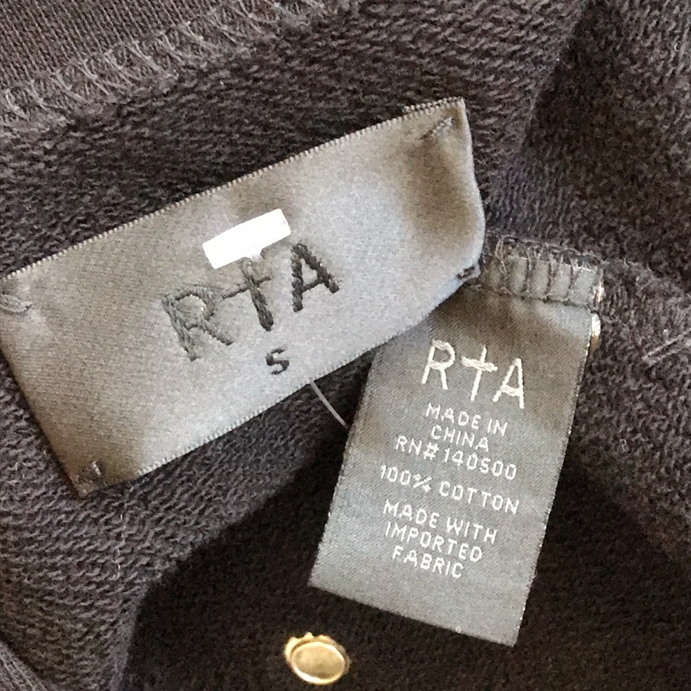 RtA Serge grommet cardigan S - Picture 16 of 16